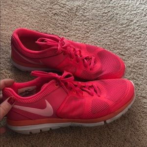Hot pink Nikes